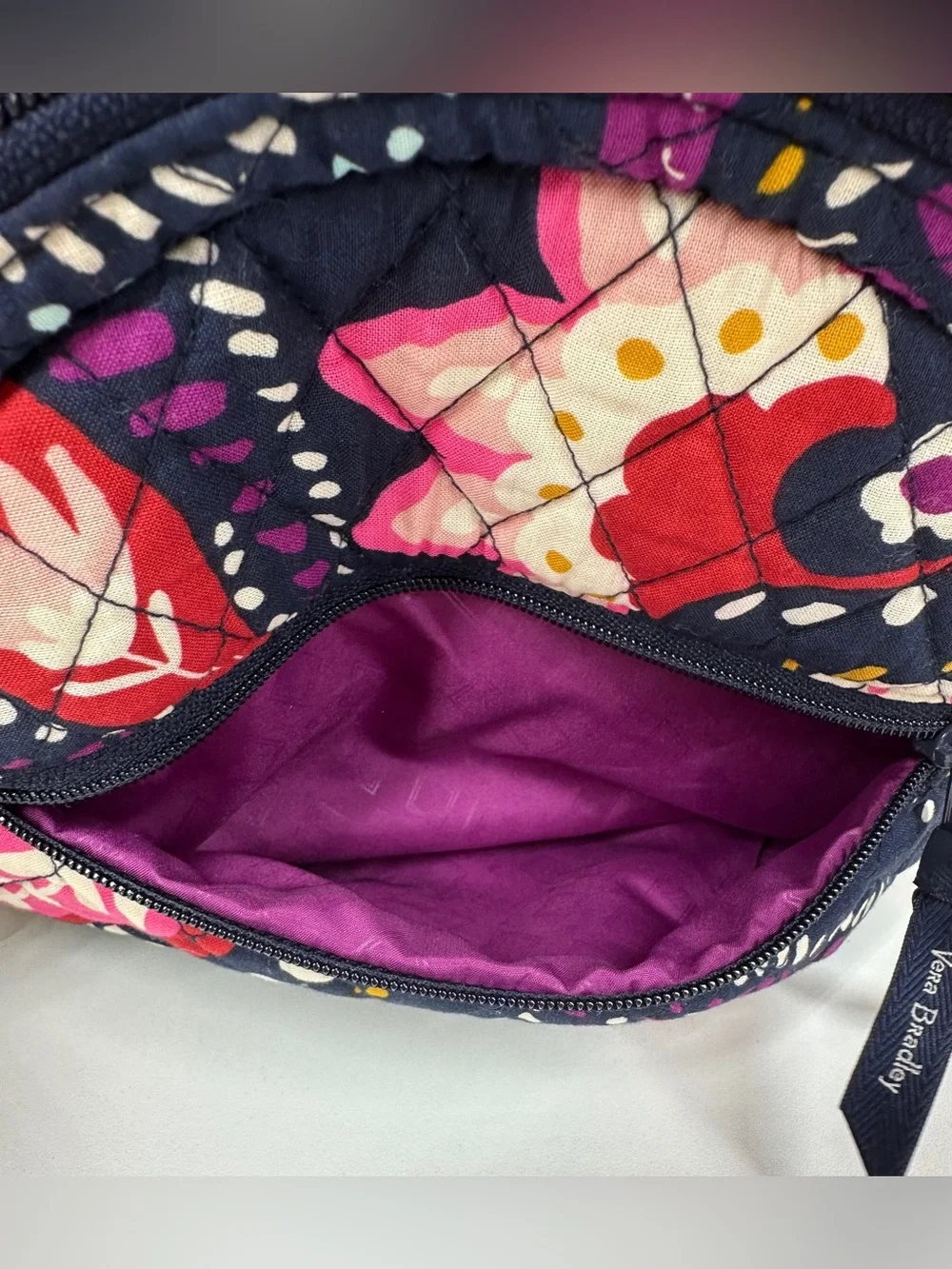 Vera Bradley Essential Compact Backpack Painted Paisley Pattern: See Description